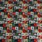 Preview: Baumwollstoff Patchwork Weihnachtsmotive Adventskalender